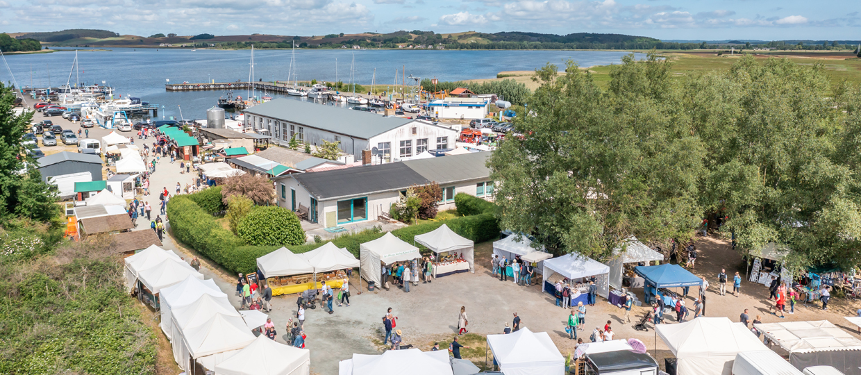 Rügen-Markt Thiessow Marktblick