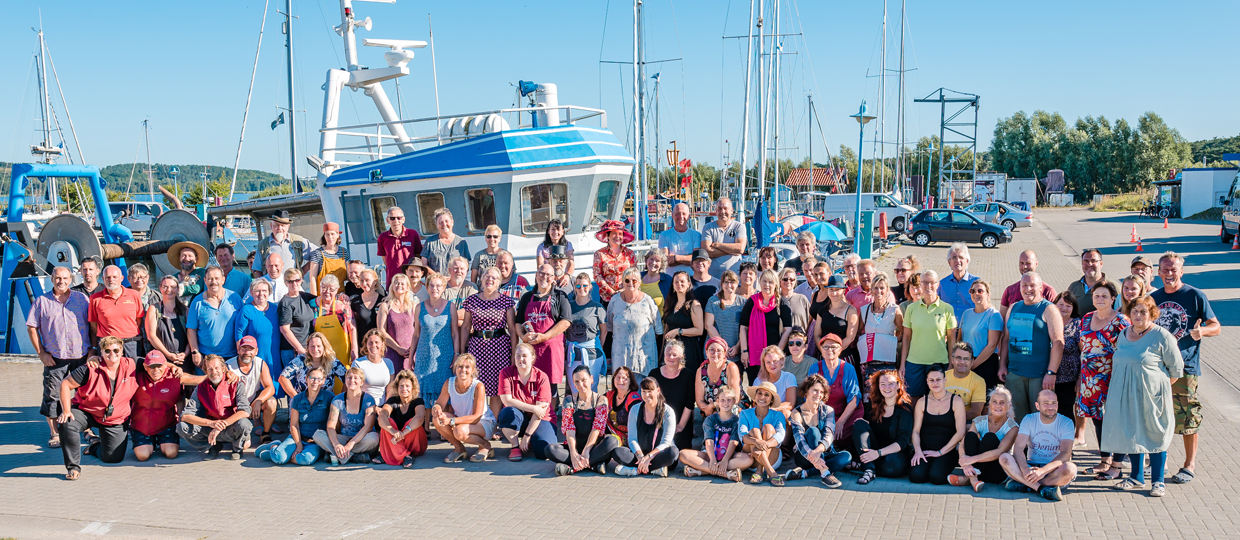 Rügen-Markt Thiessow Produzenten und Kunsthandwerker